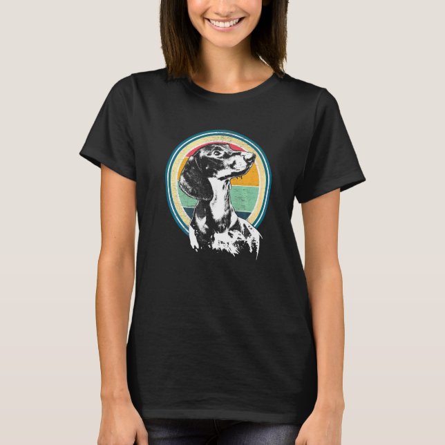 Dachshund Wiener Dog Ras  2 T Shirt (Framsida)