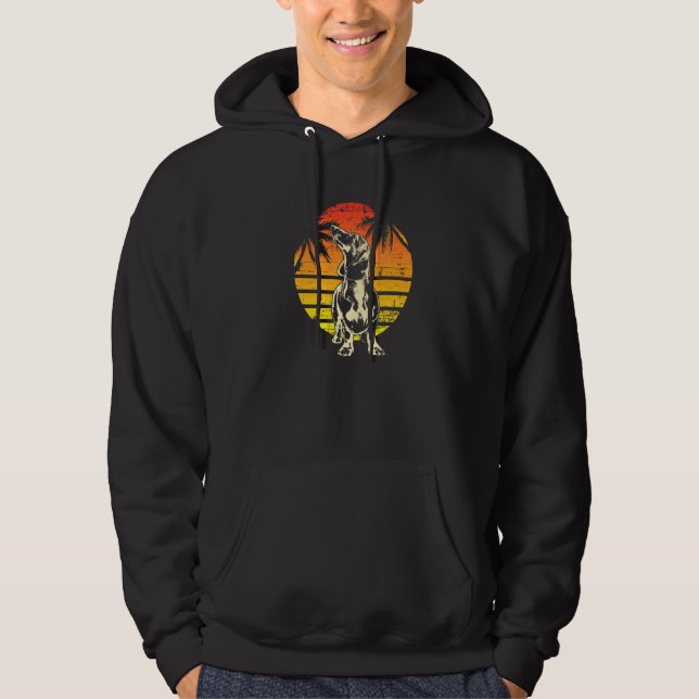 Dachshund Wiener Dog Ras 37 Hoodie (Framsida)