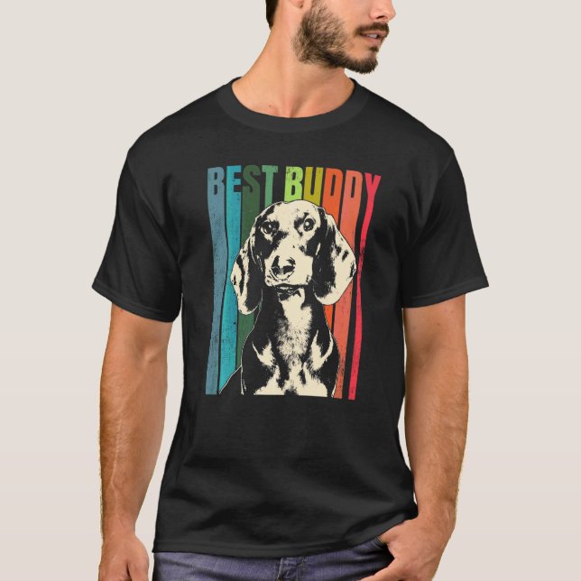 Dachshund Wiener Dog Ras  46 T Shirt (Framsida)