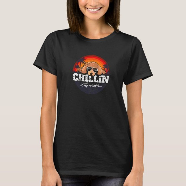 Dachshund Wiener Dog Ras  74 T Shirt (Framsida)