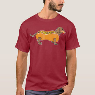Dachshund Wiener Hett Hundägare Funny Gift T Shirt