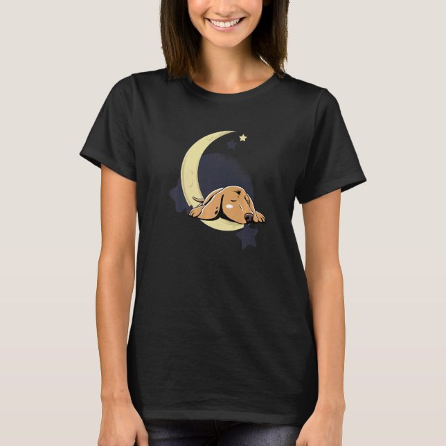 Dachshund Wiener Hund aveln 99 T Shirt (Framsida)