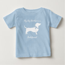 Dachshund Wiener Hund Baby Shower Blue Boy