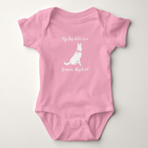 Dachshund Wiener Hund Baby Shower Rosa Girl T Shirt