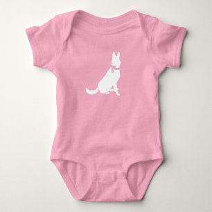 Dachshund Wiener Hund Baby Shower Rosa Girl T Shirt