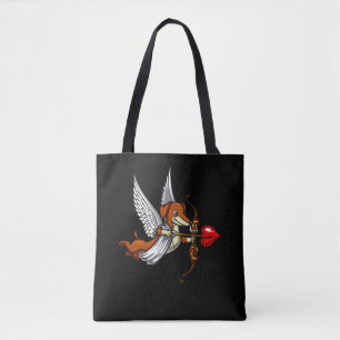 Dachshund Wiener Hund Cute Cupid Pet Tygkasse