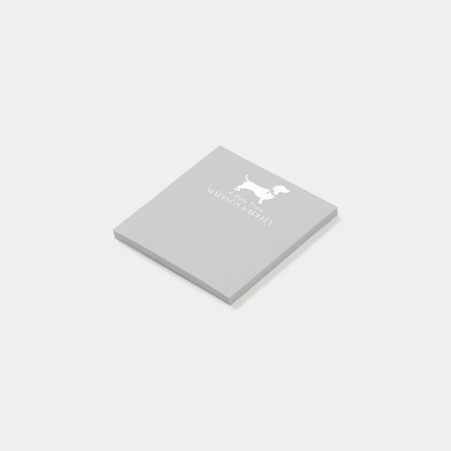 Dachshund Wiener Hund Puppy Post-it Notes (Vinklad)