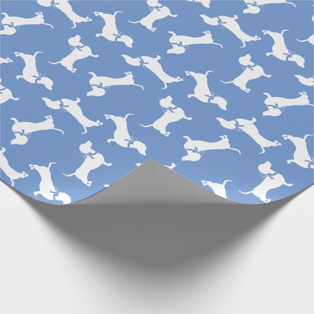 Dachshund Wiener Hund Puppy Presentpapper (Hörn)
