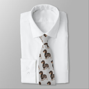 Dachshund Wirehaged Hund Tie Slips