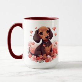Dachshund World's Best Hund Mamma Mugg
