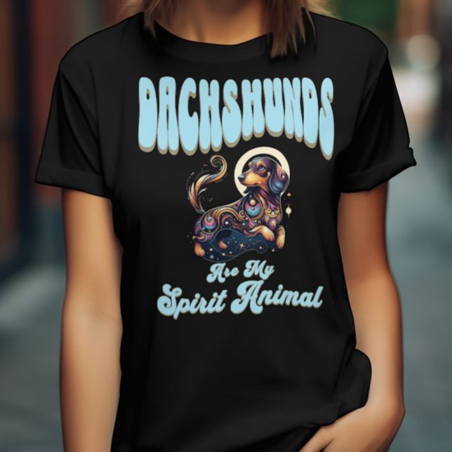 Dachshunds är mitt andliga djur t shirt (Skapare uppladdad)