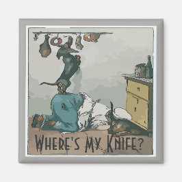 Dachshunds at Butchers, lägg till test Magnet