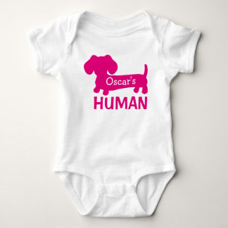 Dachshunds bästa mänskliga Personlig T Shirt
