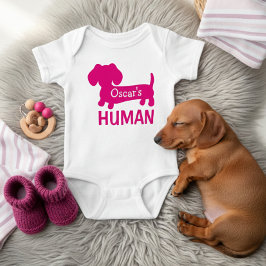 Dachshunds bästa mänskliga Personlig T Shirt