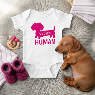 Dachshunds bästa mänskliga Personlig T Shirt
