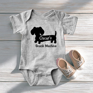 Dachshund's Funny Baby Snack Maskin T Shirt
