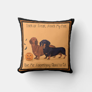 Dachshunds Halloween Kudde