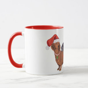 Dachshunds jul mugg