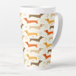 Dachshunds Latte Mugg