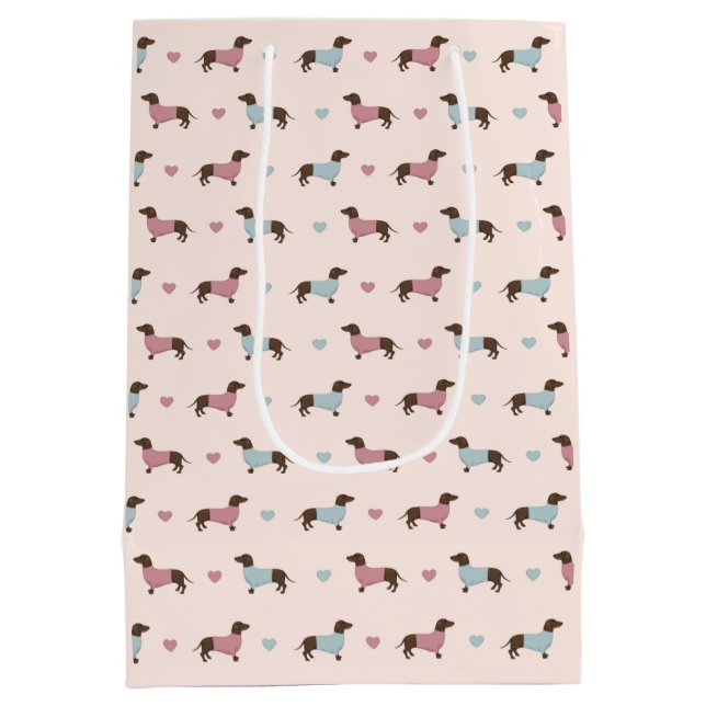 Dachshunds och Hearts (Baksidan)