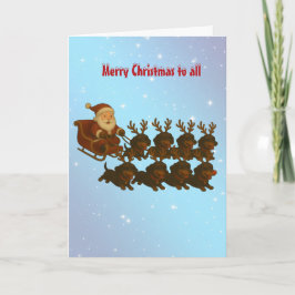 Dachshunds- och julklapp kort