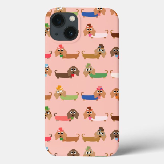 Dachshunds på Rosa (Baksida)