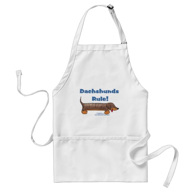 Dachshunds-regel Förkläde (Framsidan)