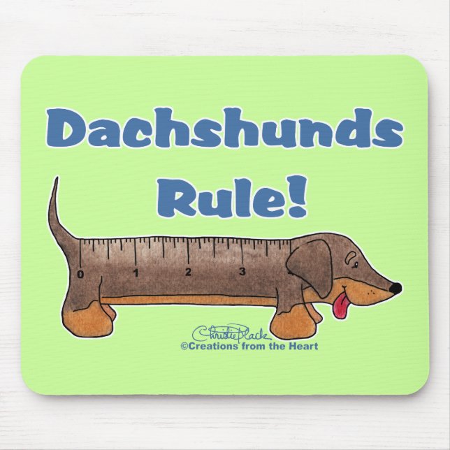 Dachshunds-regel Musmatta (Framsidan)