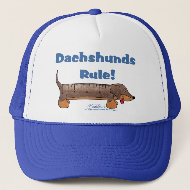 Dachshunds-regel Truckerkeps (Framsida)