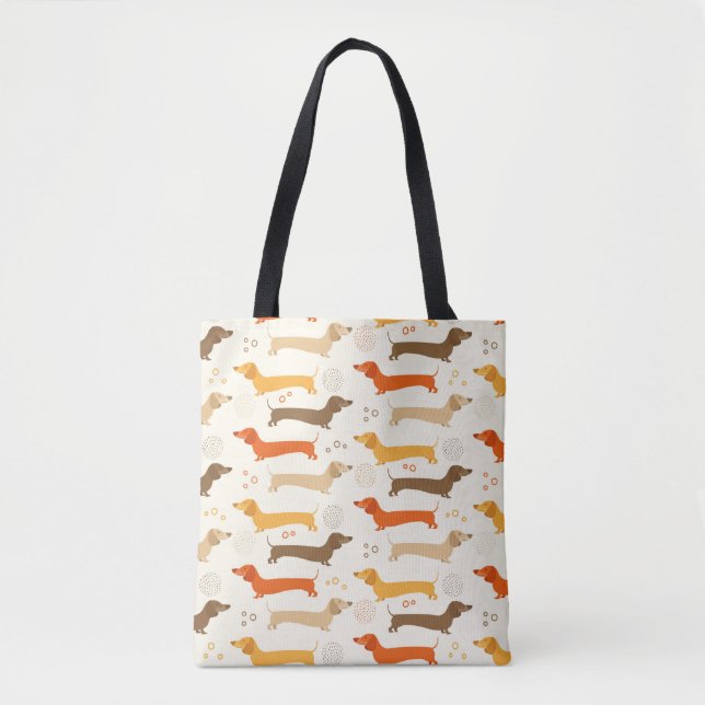 Dachshunds Totar Tygkasse (Framsida)