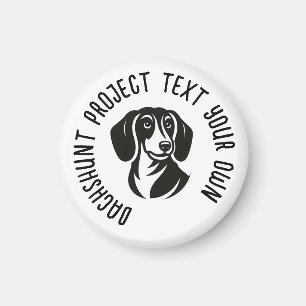 Dachshunt-logotyp för ditt projekt MAGNET