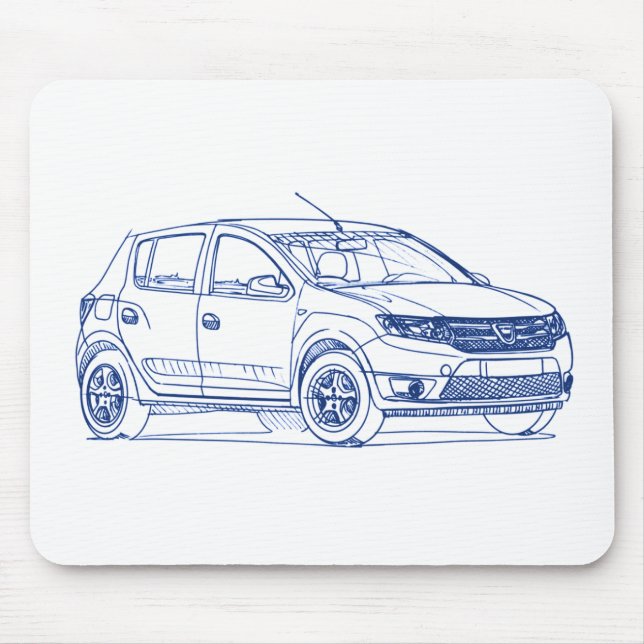 Dacia Sandero 2013 Musmatta (Framsidan)