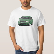 Dacia Sandero illustration - grönt