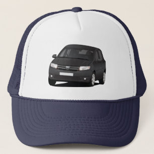 Dacia Sandero - illustration - svart Keps