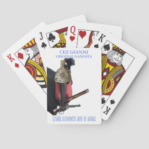 Däck av att leka kort casinokort