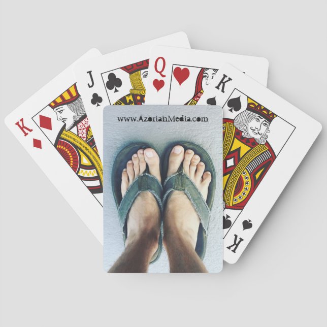 Däck av att leka kort spelkort (Baksidan)