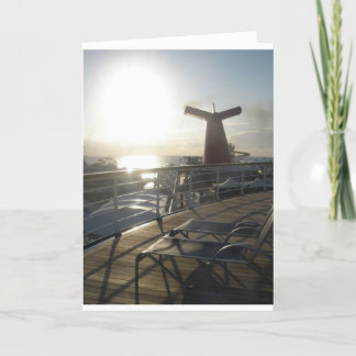 Däck av karnevalförnimmelsen kort