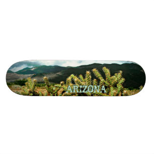 Däck för Arizona kaktus- och bergfotoSkateboard Mini Skateboard Bräda 18,7 Cm
