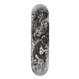 Däck för drakeängelfantasi mini skateboard bräda 18,5 cm