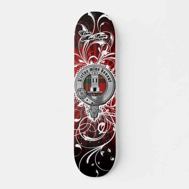 Däck för klanMacLean Skateboard (Framsida)