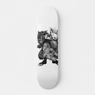 Däck för krigvargskridsko skateboard bräda 21,5 cm