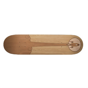 Däck för raketfraktinlägg skateboard bräda 20,5 cm