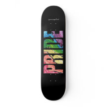 Däck "för regnbåge" gay prideSkateboard