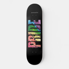 Däck "för regnbåge" gay prideSkateboard Mini Skateboard Bräda 18,5 Cm