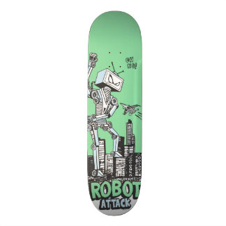 Däck för robotattackSkateboard Mini Skateboard Bräda 18,5 Cm