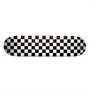 Däck för Skateboard för Black& vit rutigt