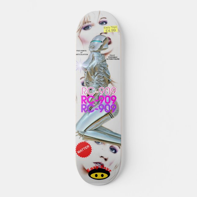 Däck för skateboard för Eazy Toyz "handlingfigur" (Framsida)