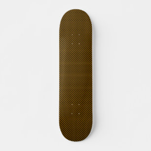 Däck för Skateboard för kolfiber gulaktigt guld- Bräda 19,5 Cm