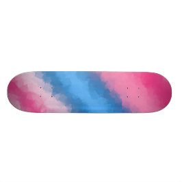 Däck för skridsko för sockervaddregnbågefärger skateboard bräda 20,5 cm