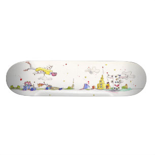 Däck för ungeTownskridsko Skateboard Bräda 20 Cm